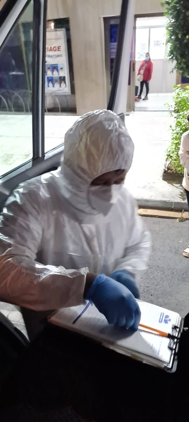 Registro de atención antes del traslado